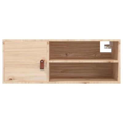 vidaXL Wall Cabinets 2 pcs 80x30x30 cm Solid Wood Pine