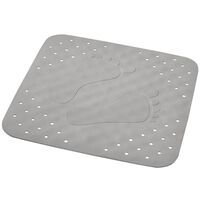 RIDDER Non-Slip Shower Mat Plattfuß 54x54 cm Grey 67287