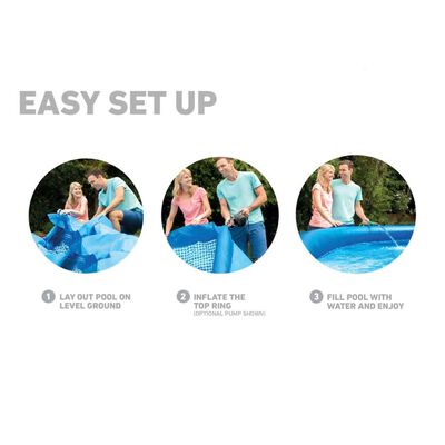 Intex Swimming Pool Easy Set 396x84 cm 28143NP