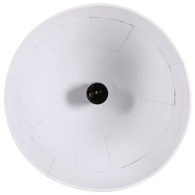 vidaXL Ceiling Lamp 25 W White 29x18x85 cm E27