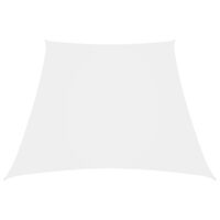 vidaXL Sunshade Sail Oxford Fabric Trapezium 3/5x4 m White