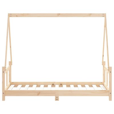 vidaXL Kids Bed Frame 80x160 cm Solid Wood Pine