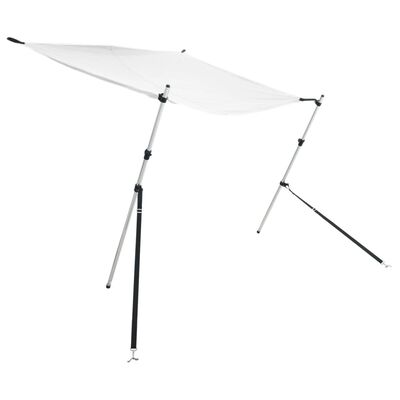 vidaXL T-Top Shade Extension White 170x170x(115-183) cm