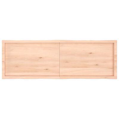 vidaXL Table Top 160x50x(2-4) cm Untreated Solid Wood Live Edge