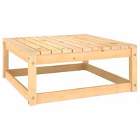 vidaXL Garden Footstool 70x70x30 cm Solid Wood Pine