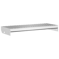 vidaXL Grate Step 60x24x7 cm Galvanised Steel