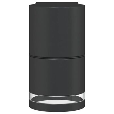 vidaXL Outdoor Wall Light Black Die-cast Aluminium