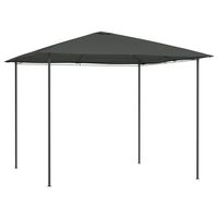 vidaXL Gazebo 3x3x2.6 m Anthracite 160 g/m²