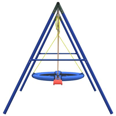 vidaXL Outdoor Swing Set with Swing and Saucer Swing