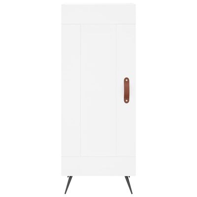 vidaXL Highboard White 34.5x34x180 cm Engineered Wood