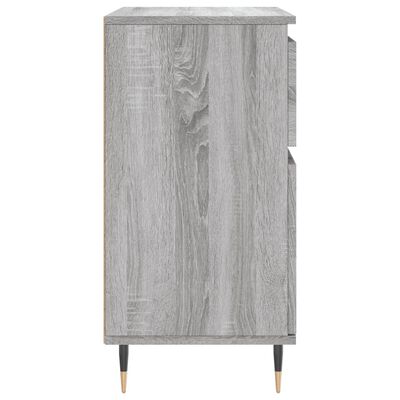 vidaXL Sideboard Grey Sonoma 60x35x70 cm Engineered Wood