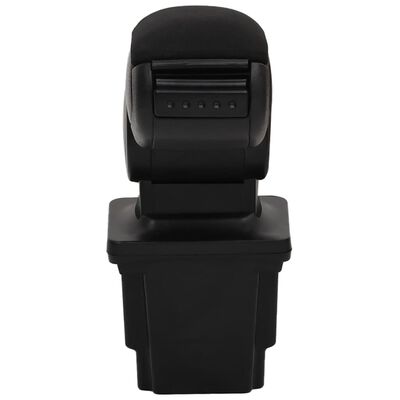 vidaXL Car Armrest Black 16x32x(35-50.5) cm ABS