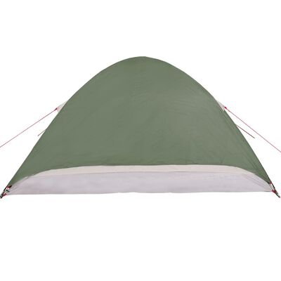 vidaXL Camping Tent Dome 2-Person Green Waterproof