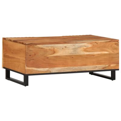 vidaXL Coffee Table 100x55x40 cm Solid Wood Acacia