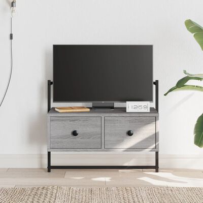 vidaXL TV Cabinet Wall-mounted Grey Sonoma 60.5x30x51 cm Engineered Wood