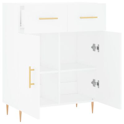 vidaXL Sideboard White 69.5x34x90 cm Engineered Wood