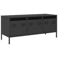 vidaXL TV Cabinet Anthracite 68x39x43.5 cm Cold-rolled Steel