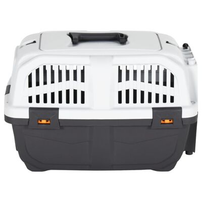 vidaXL Pet Carrier with Metal Door 48x31.5x31 cm Polypropylene