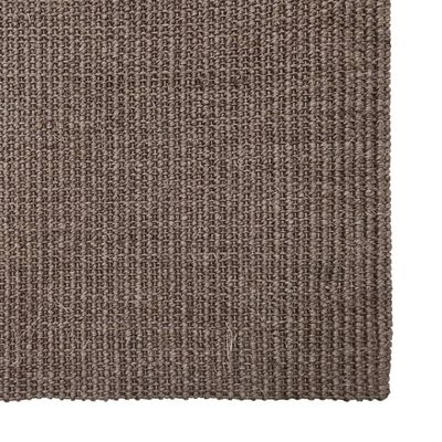 vidaXL Rug Natural Sisal 80x300 cm Brown