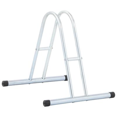 vidaXL Bicycle Stand for 1 Bike Floor Freestanding Galvanised Steel