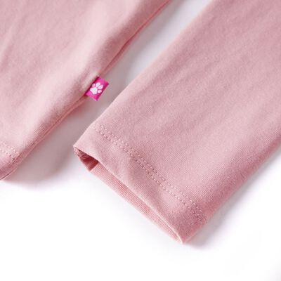 Kids' T-shirt with Long Sleeves Light Pink 140