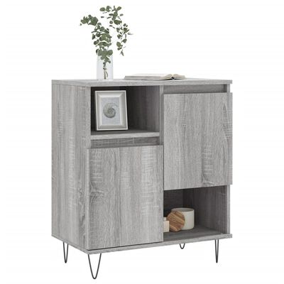 vidaXL Sideboard Grey Sonoma 60x35x70 cm Engineered Wood