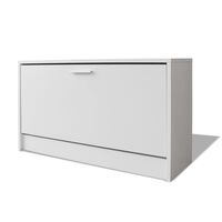 vidaXL Folding Wall Table White 100x60 cm