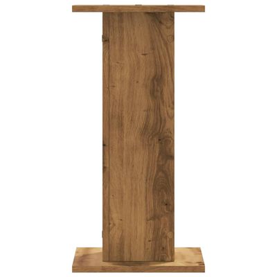 vidaXL Speaker Stands 2 pcs Artisian Oak 30x30x60 cm Engineered Wood