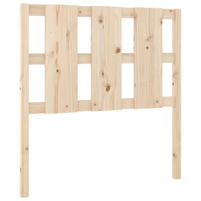 vidaXL Bed Headboard 105.5x4x100 cm Solid Wood Pine