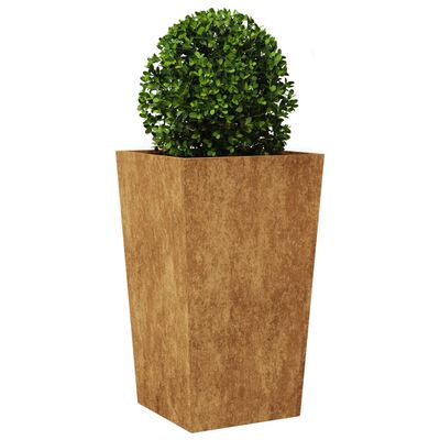 vidaXL Garden Planters 45x45x75 cm 2 pcs Corten Steel