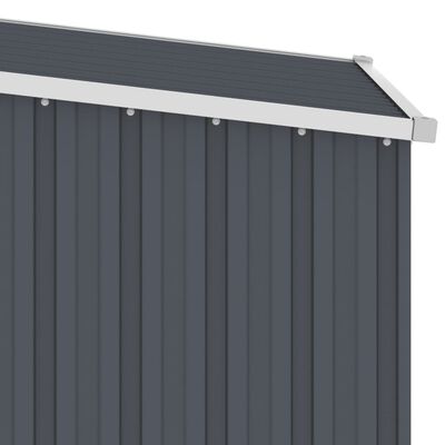 vidaXL Garden Shed Anthracite 87x98x159 cm Galvanised Steel