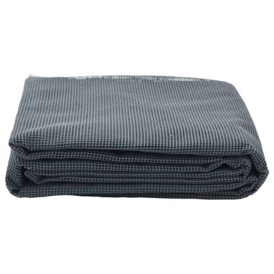 vidaXL Camping Floor Mat Anthracite 4x3 m