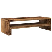 vidaXL Monitor Stand Old Wood 54x22x15 cm Engineered Wood