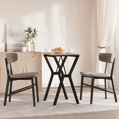 vidaXL Dining Table Legs Y-Frame 50x40x73 cm Cast Iron