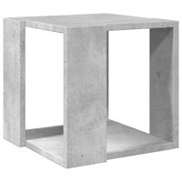 vidaXL Coffee Table Concrete Grey 32x32x30 cm Engineered Wood