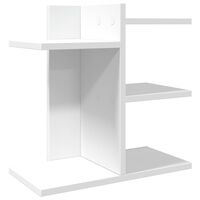 vidaXL Desk Organiser White 42x21.5x42 cm Engineered wood
