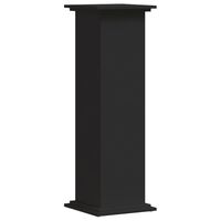 vidaXL Plant Stand Black 33x33x100 cm Engineered Wood