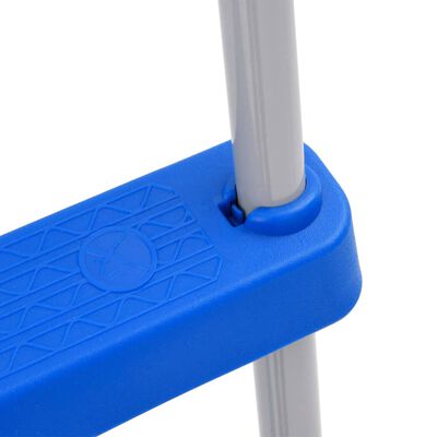 vidaXL Pool Ladder for Above Ground Pool 84 cm Steel and Plastic