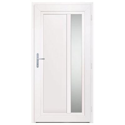 vidaXL Front Door Anthracite 98x200 cm PVC