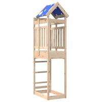 vidaXL Play Tower 85x52.5x239 cm Solid Wood Pine