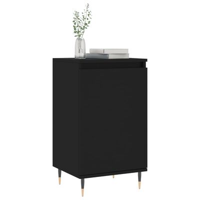 vidaXL Sideboard Black 40x35x70 cm Engineered Wood