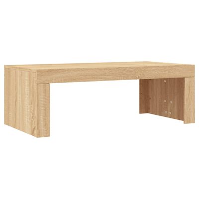 vidaXL Coffee Table Sonoma Oak 102x50x36 cm Engineered Wood