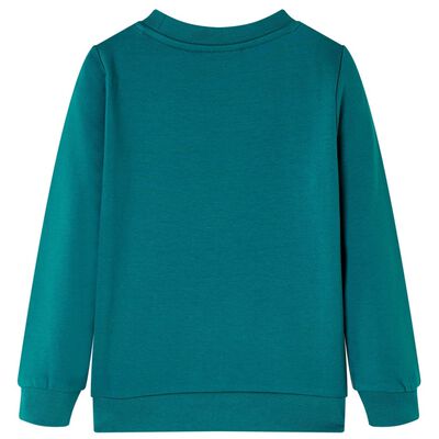 Kids' Sweatshirt Dark Green 140