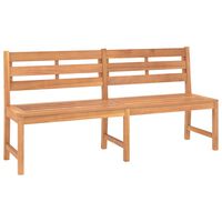 vidaXL Garden Bench 180 cm Solid Teak Wood