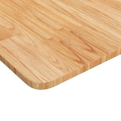 vidaXL Bathroom Countertop Light Brown 100x50x1.5cm Treated Solid Wood