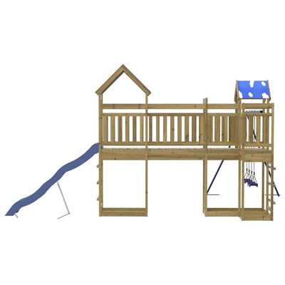 vidaXL Outdoor Playset Impregnated Wood Pine