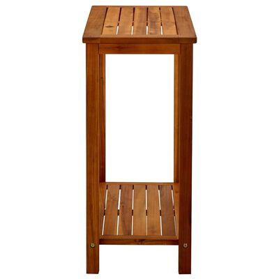 vidaXL Garden Console Table 80x35x75 cm Solid Acacia Wood