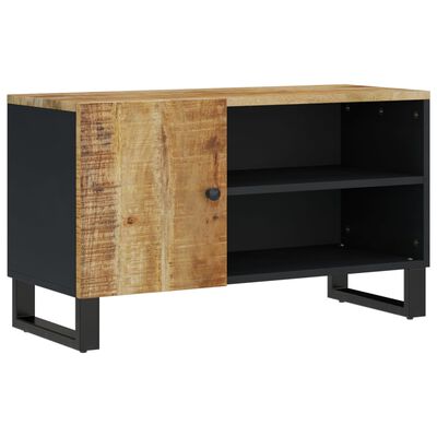 vidaXL TV Cabinet 80x33x46 cm Solid Wood Mango&Engineered Wood