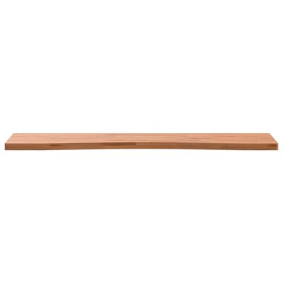 vidaXL Desk Top 100x(45-50)x2.5 cm Solid Wood Beech