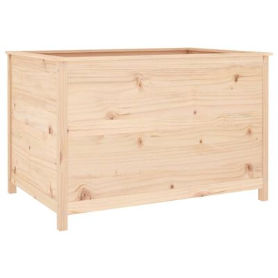 vidaXL Garden Raised Bed 119.5x82.5x78 cm Solid Wood Pine